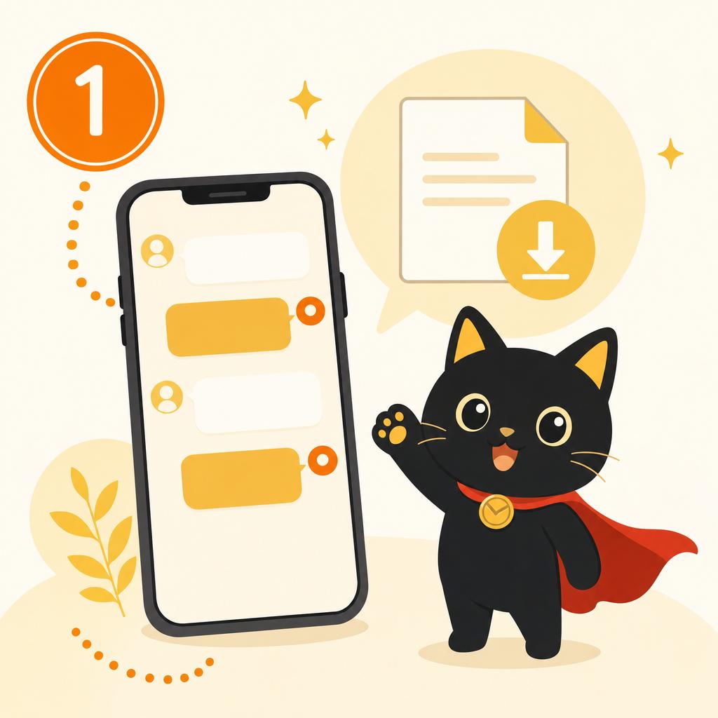 資料請求やLINE登録のイメージ