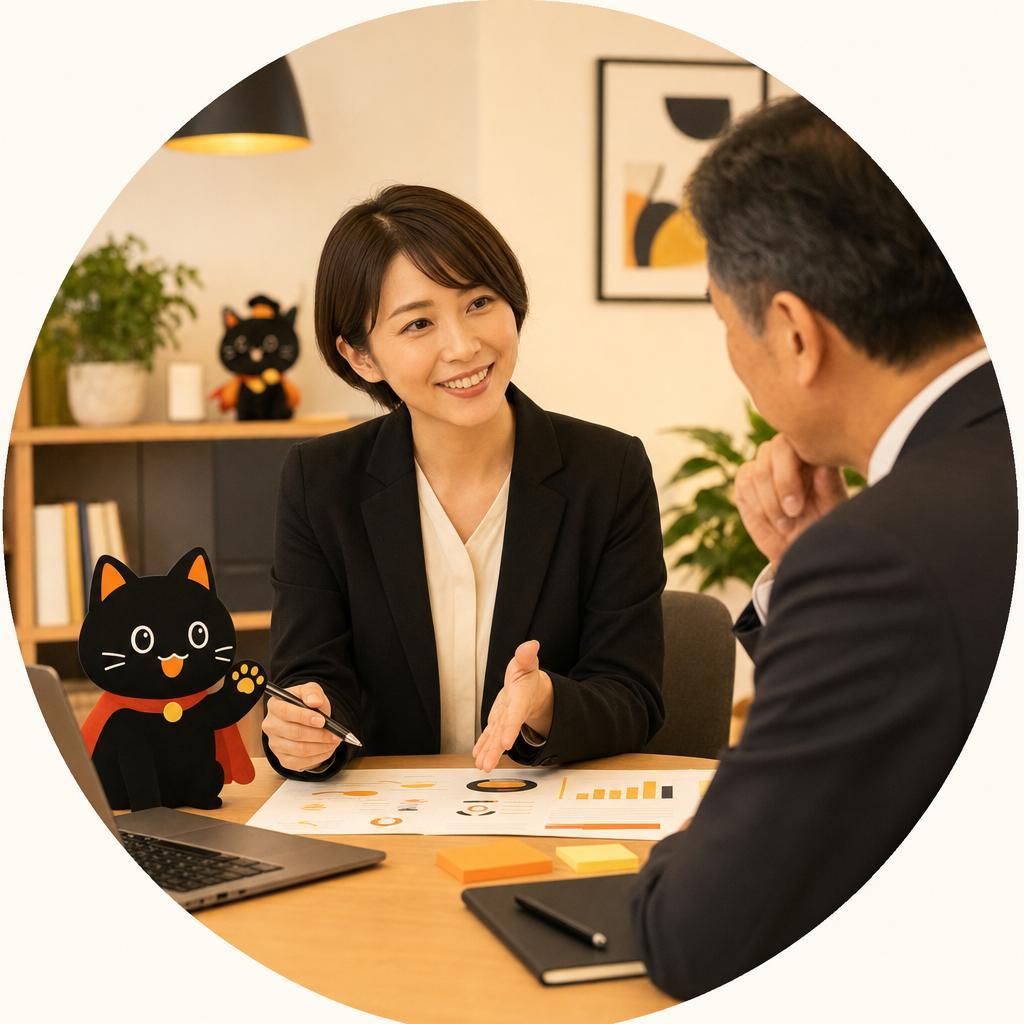 ねこ屋のマーケティング支援を表すプロフィールイメージ